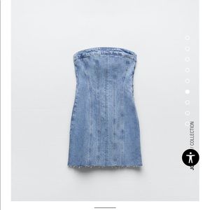 Zara denim dress